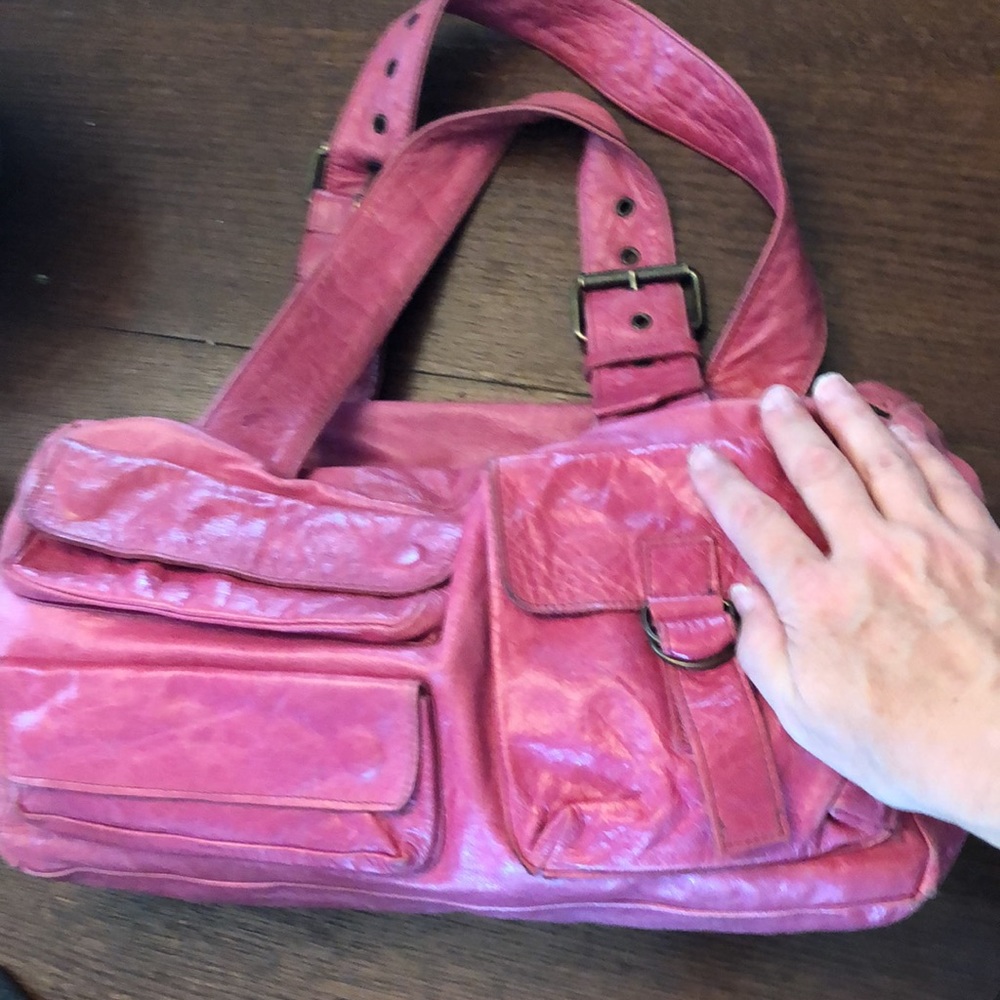 Orca London pink leather purse - Picture 2 of 7